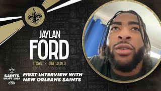 2024 NFL Draft: Jaylan Ford's first interview with New Orleans Saints