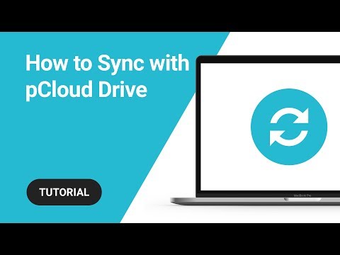 How to Sync files with pCloud Drive