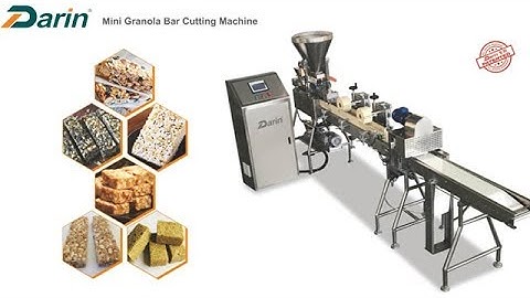 Mini Snacks Bar / Muesli Bar/ Granola Bar Making Machine|Darin