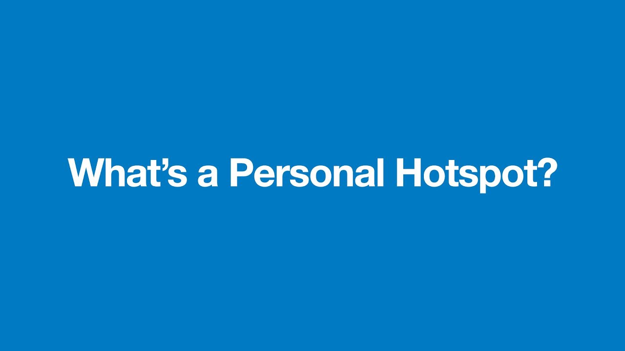 What's a Personal Hotspot? | Tethering with you phone (Explained) | Support on Three - YouTube