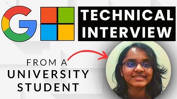 "Google, Microsoft Mock Technical Interview with 2nd Year CS Student || raw and unedited"