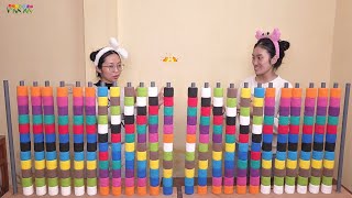 Download Lagu 😂 Two Players Chaos in Color Ball Sorting | Satisfying ASMR Puzzle Showdown MP3
