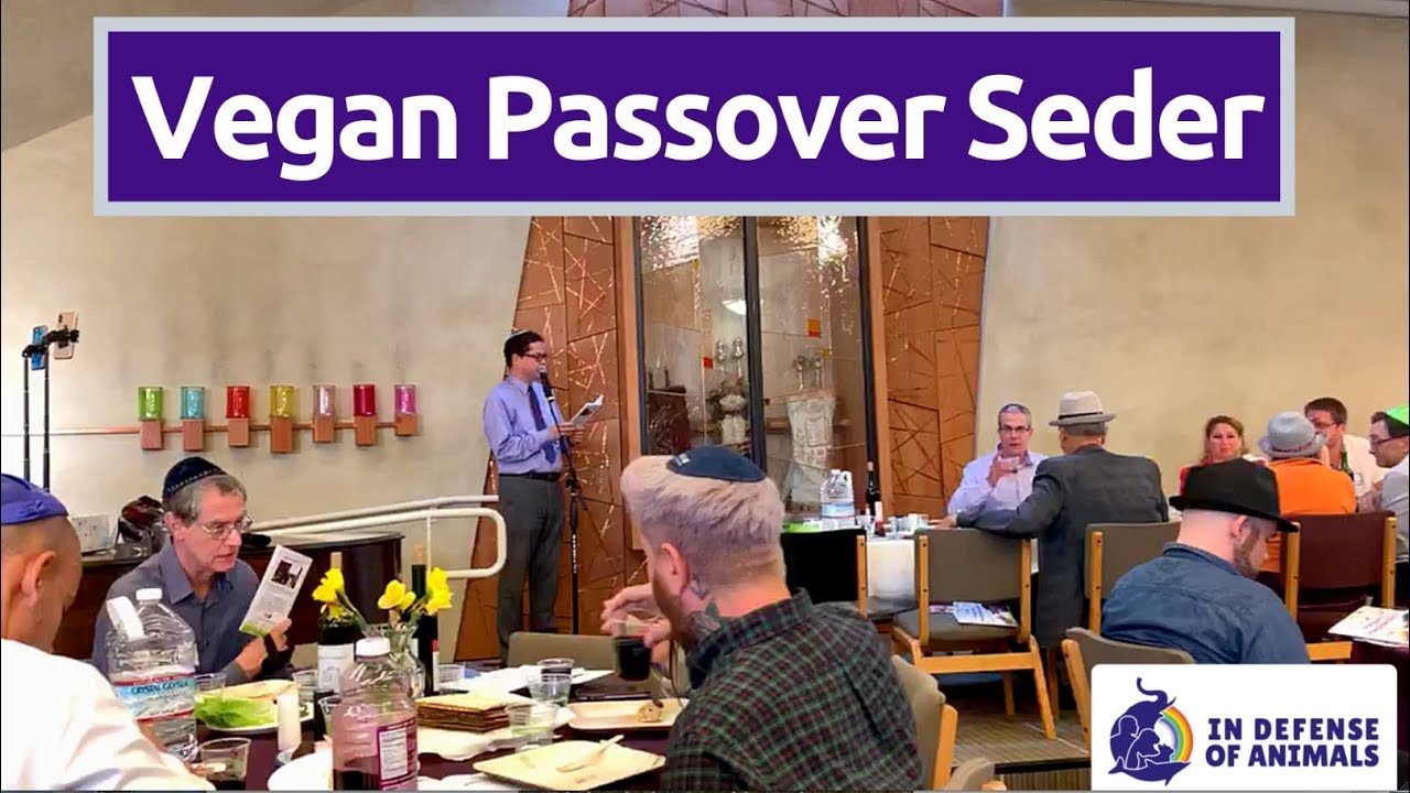 Vegan Seder Makes History!
