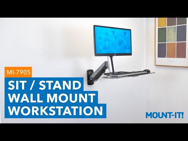 LeverLift Height Adjustable Articulating Monitor Mount