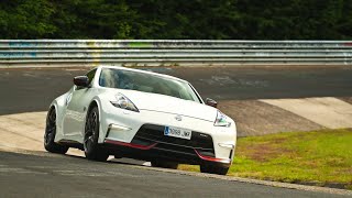 8:24 BTG Nissan 370z Nismo Nürburgring Nordschleife (Almost crash)