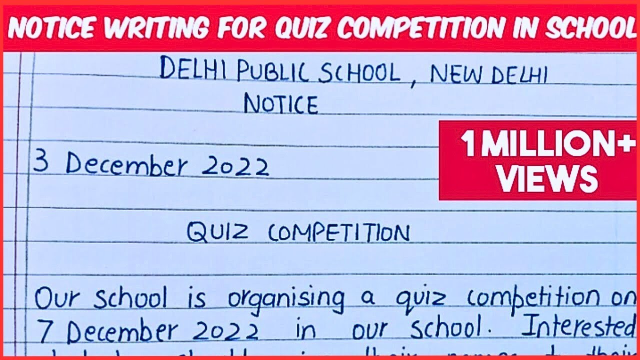 Notice Writing For Quiz Competition In School noticewriting notice-writing-for-quiz-competition-in-school-noticewriting