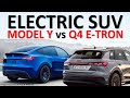 Audi Q4 E-TRON vs Tesla MODEL Y: Which All-Electric SUV is Better?