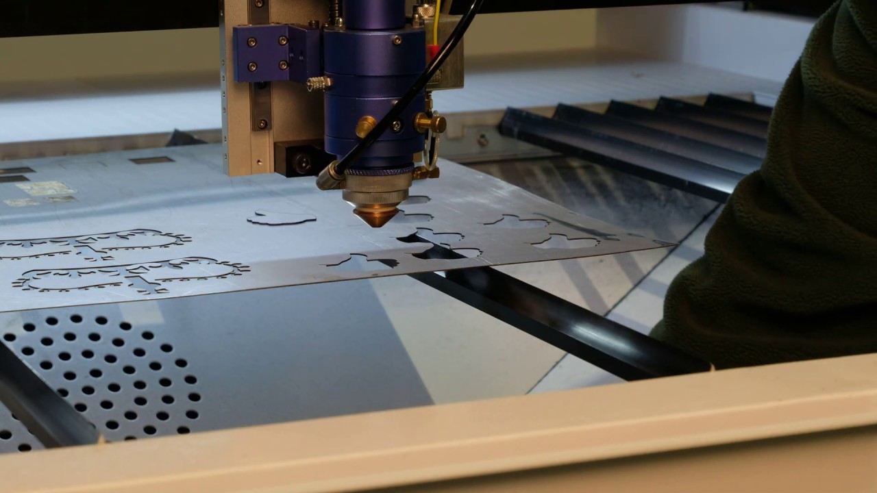 ATACAM Co2 Laser Metal Cutting YouTube