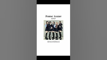 Kpop pause game (Girl groups) #kpop
