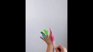 Les jouets pour doigts de dinosaure à lance-pierre (10 pièces) 