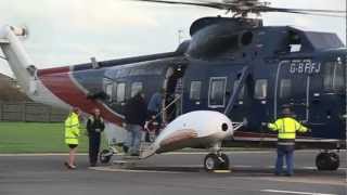 Last Flight Helicopter  PENZANCE 2012