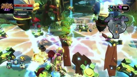 Dungeon Defenders II Pre Alpha Legendary Monk weapon gameplay