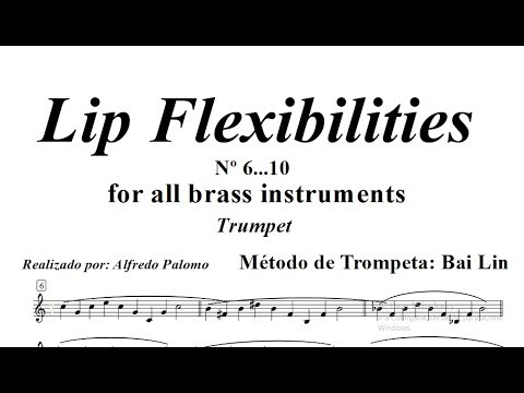 bai lin lip flexibilities for trumpet