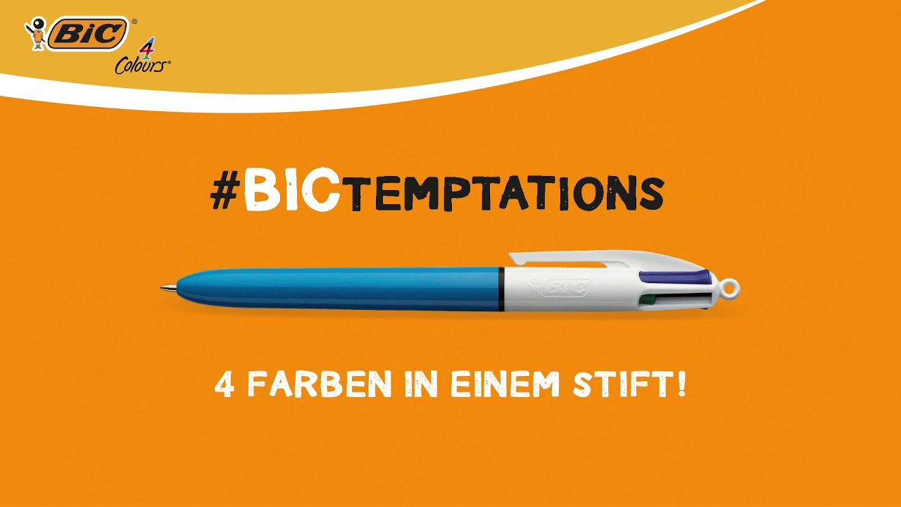BIC® 4 Colours, 4 Farben in einem Stift! shavers only socket