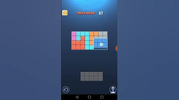 Block Puzzle King Trick Mode Level 87 Walkthrough Solution