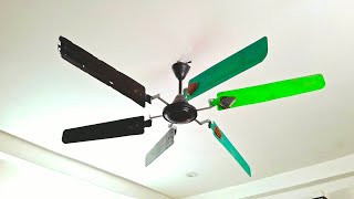 Experimenting with the design of a 6-bladed fan and the rotation of a ceiling fan 🔆