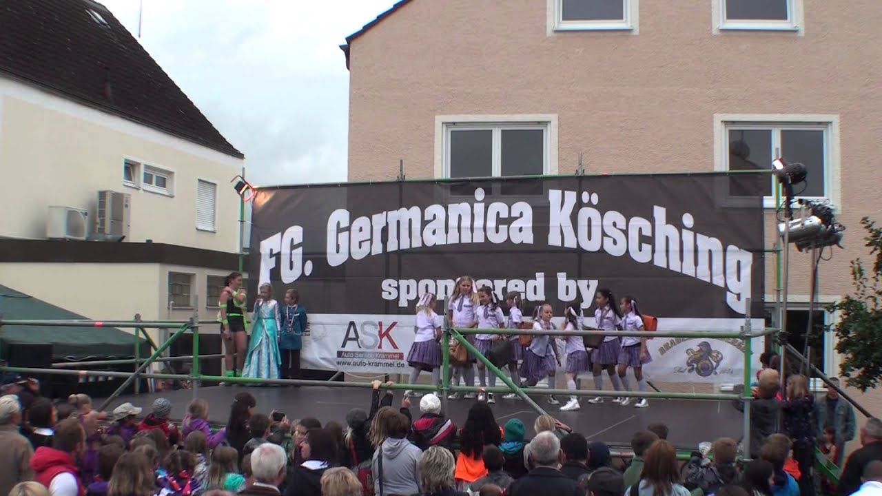  20. Köschinger Bürgerfest - Kindergardeteil 1 - FG Germanica Kösching e 
