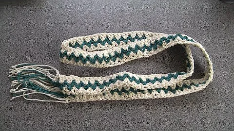 Learn to Crochet an Easy Boho Style Belt