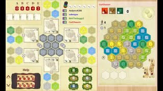 #5 World Rank Commentary! Castles of Burgundy - S23 Finals