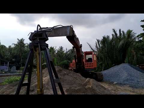 Video Chế gầu máy đào múc cát đá cực nhanh. - youtube