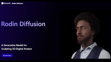 [CVPR 2023 Highlight] | RODIN: A Generative Model for Sculpting 3D Digital Avatars Using Diffusion