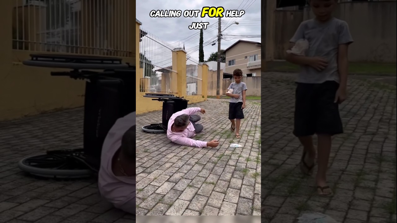 Disabled Man Saves Boy From Evil Stepfather 😭💔#shorts #short #kindness #honesty #motivationalvideo