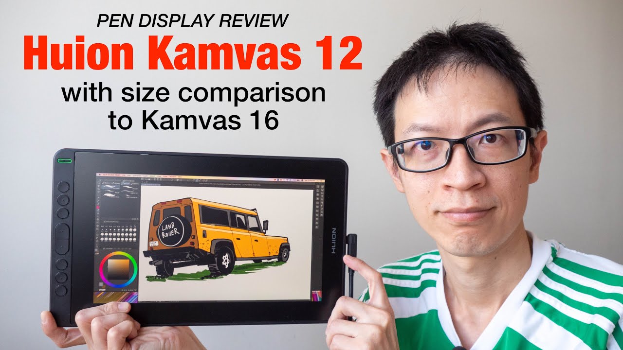 HUION Kamvas Pro13 レビュー】コスパ最強の13インチ液タブってほんと