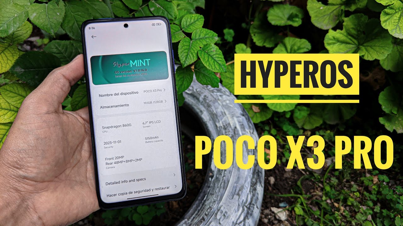 Cómo instalar HyperOS en el POCO X3 Pro YouTube