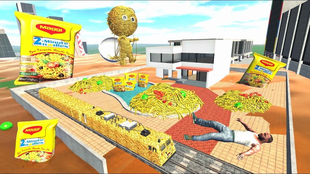 Franklin House in Maggi Tsunami in Indian Bike Driving 3D