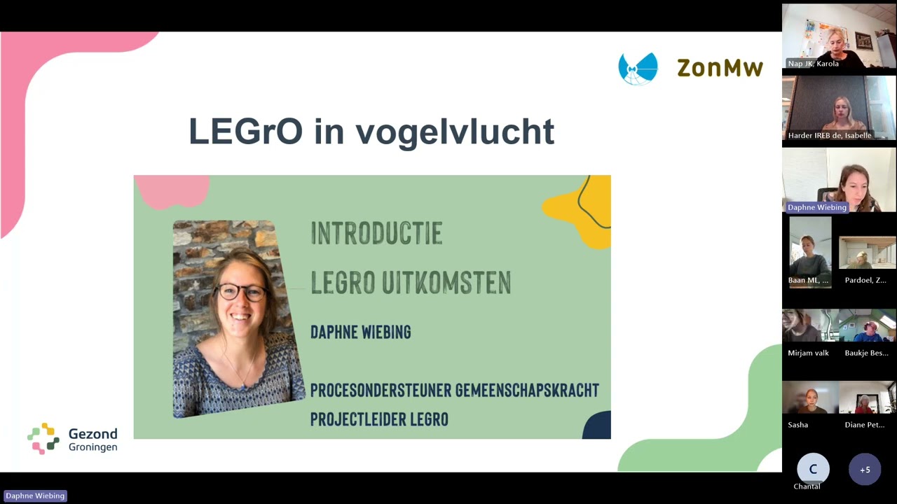 Webinar: Vier jaar Leernetwerk Gezonde Leefomgeving - terugblik en opbrengsten