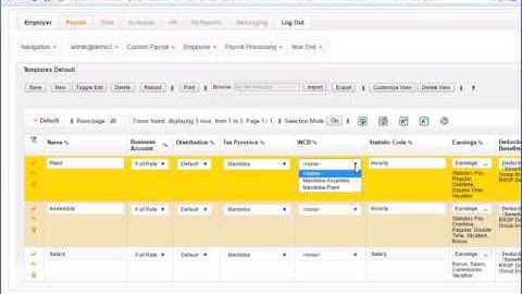 WCB in Cloud Based Canadian Payroll with eNETEmployer Online