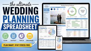 Wedding Planning Spreadsheet | Tutorial Video | How to Use Wedding Spreadsheet