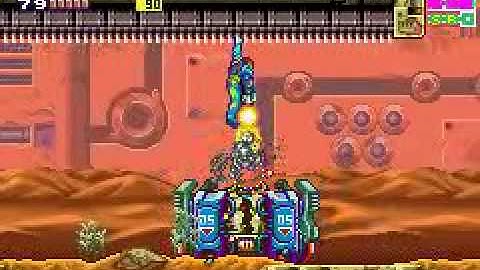 Metroid Fusion - Fifth Boss Battle vs Security Robot B.O.X. Round 1