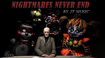 『FNAF-SFM』Nightmares Never End, by JT Music (feat. Andrea Storm Kaden)