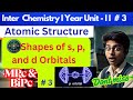 Chemistry I Year I UNIT - II #3 Shapes of s, p, and d Orbitals 3D I VedaChemistry I #Watch now I