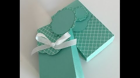 Brother ScanNCut Tiny Gift Box & Cutting File
