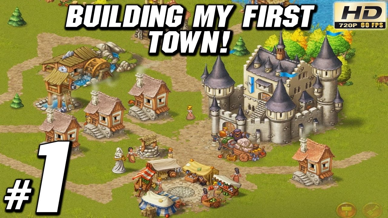 Townsmen Walkthrough - Part 1 - PC Gameplay Playthrough 60fps ►Building Our First Town! - GPV247