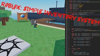 Easy Way to Create an Inventory and Item System in Roblox!