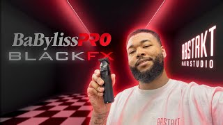 Babyliss black FX one trimmer unbox & review