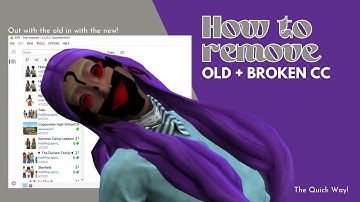 EASILY FIX, AND REMOVE BROKEN/UNWANTED CUSTOM CONTENT 2023 | THE SIMS 4