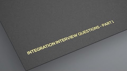 Day 9 Servicenow Integration | Interview Questions Part 1