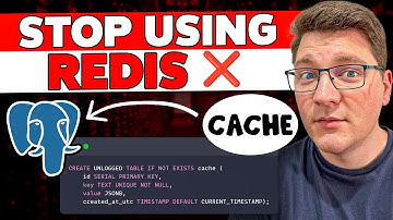I replaced my Redis cache with Postgres... Here