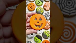 The BEST Halloween cookie decorating class on the internet 👻 (link in comments) #thegracefulbaker
