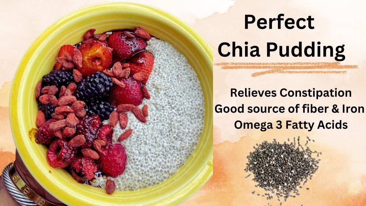 Failproof Chia Seed Pudding - Green Healthy Cooking