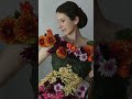 dress made with real flowers #artflowers #flowerphotography #floraart #flowerdress #noaiart
