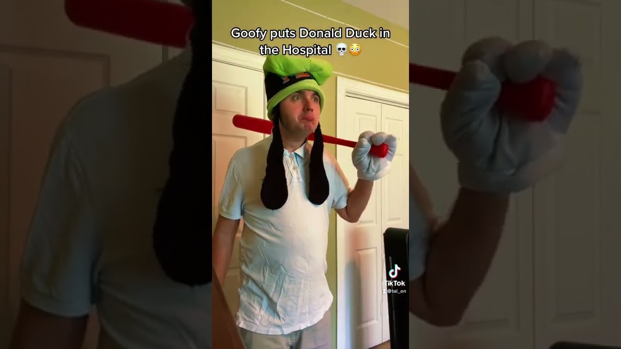 Гуфи уничтожает Дональда Дака