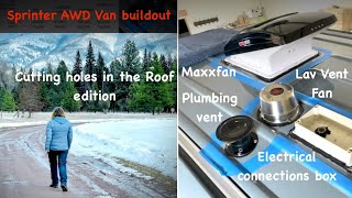 Installing Maxxfan, plumbing & Wet-Bath vents, Electrical connection box for future wiring by SPQR-Z 104 views 2 months ago 15 minutes