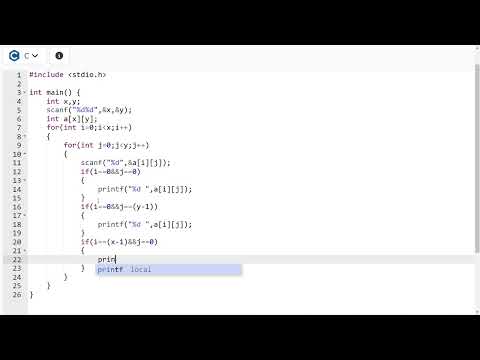 SKILLRACK - DAILY CHALLENGE - 22/03/2023 - CORNER ELEMENTS - PROGRAM ID 7943 (C PROGRAMMING)