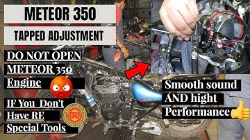 Royal Enfield Meteor 350 Tappet Noise Adjustment & Solution | 😎😀😎 Vlog # 106