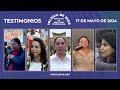 Testimonios 17 de mayo de 2024 - Iglesia de Dios Ministerial de Jesucristo Internacional